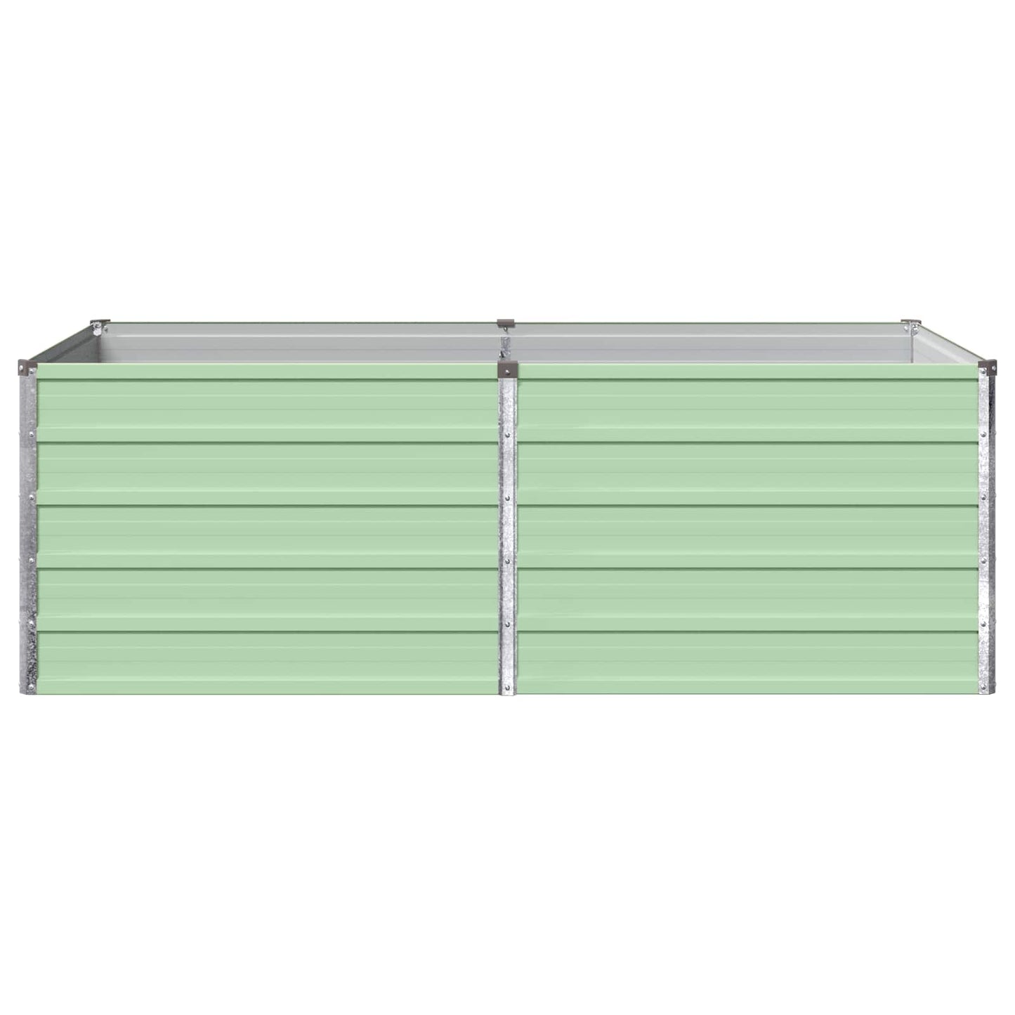 vidaXL Υψωμένο Κρεβάτι Κήπου Παστέλ Πράσινο 160 x 80 x 55 εκ.