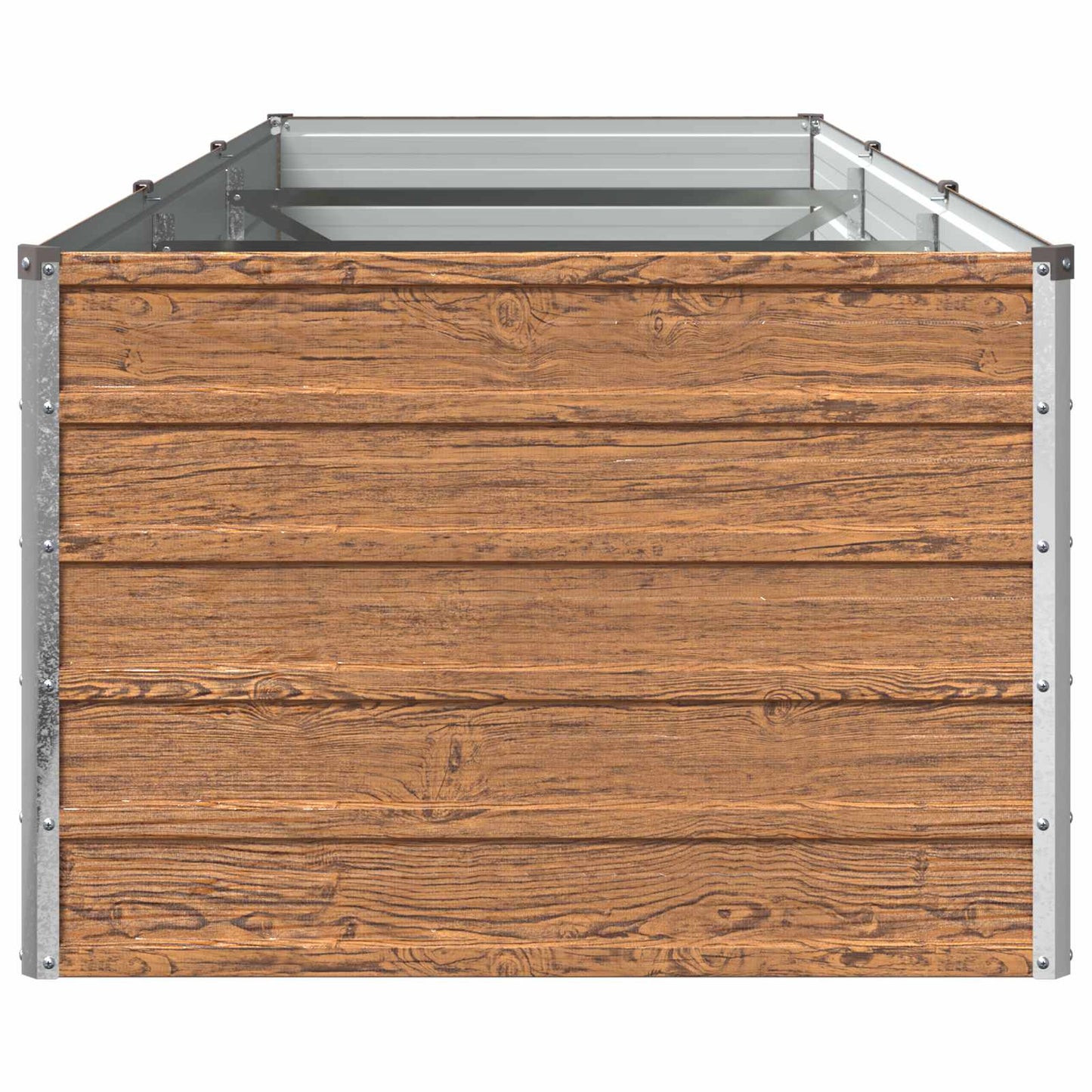 vidaXL Υψωμένο Κρεβάτι Κήπου Ξύλινο Καφέ 240 x 80 x 55 εκ.