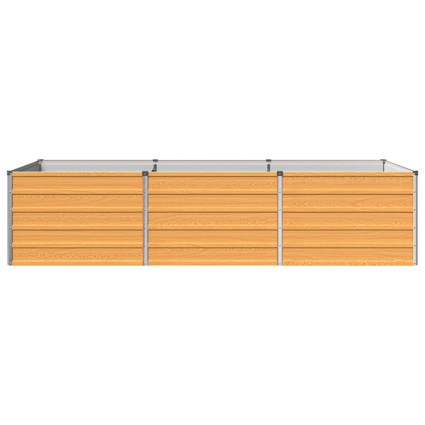 vidaXL Υψωμένο Κρεβάτι Κήπου Φυσικό 240 x 80 x 55 εκ.