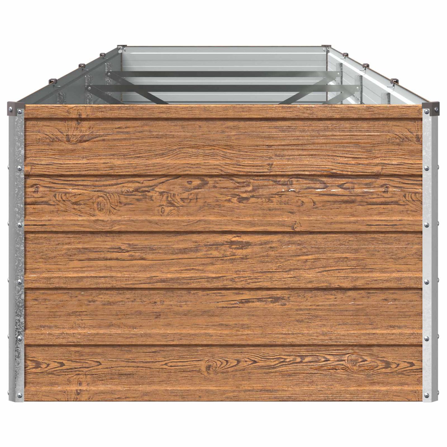 vidaXL Υψωμένο Κρεβάτι Κήπου Ξύλινο Καφέ 320 x 80 x 55 εκ.