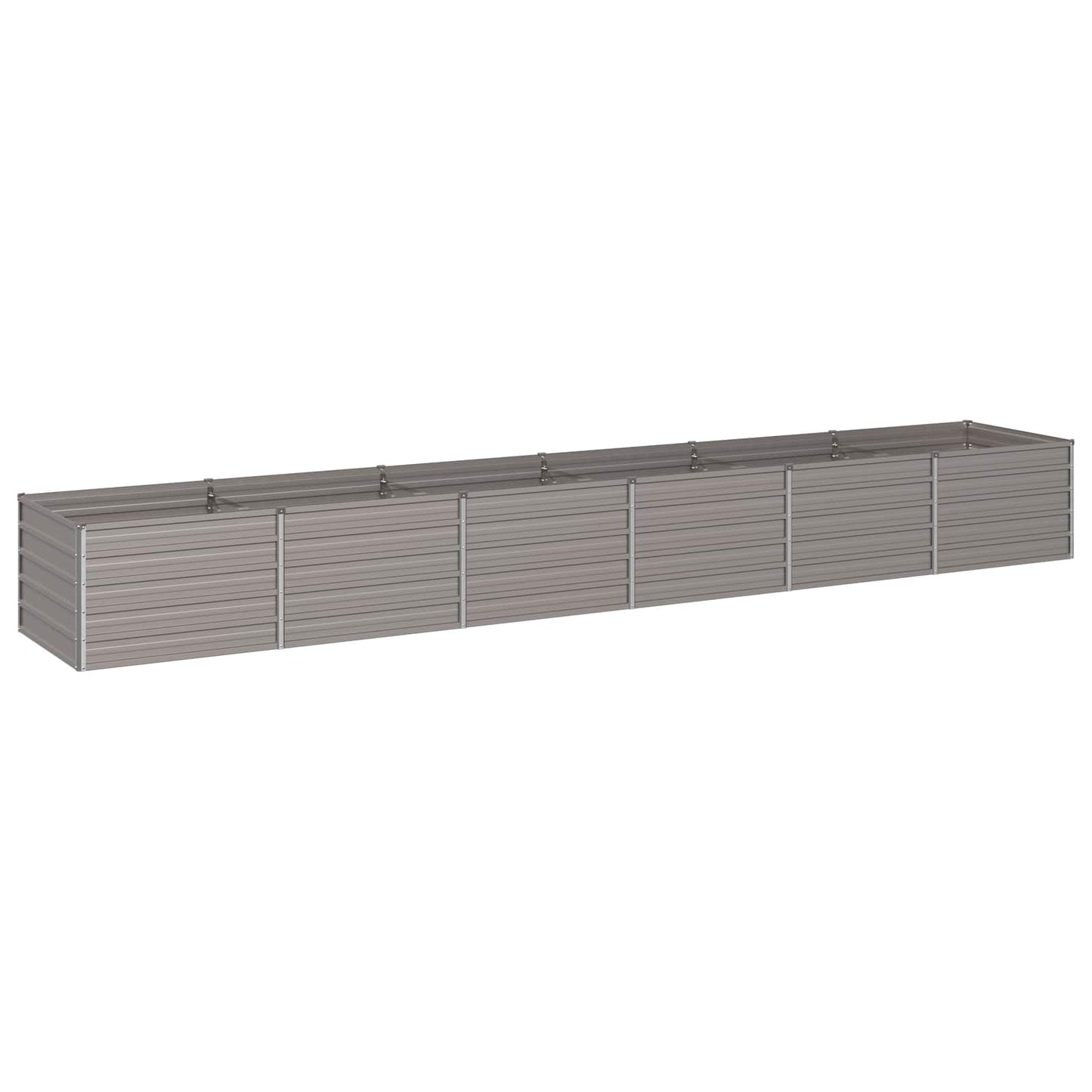 vidaXL Υψωμένο Κρεβάτι Κήπου Σκ rusty 480 x 80 x 55 εκ. κοντόν