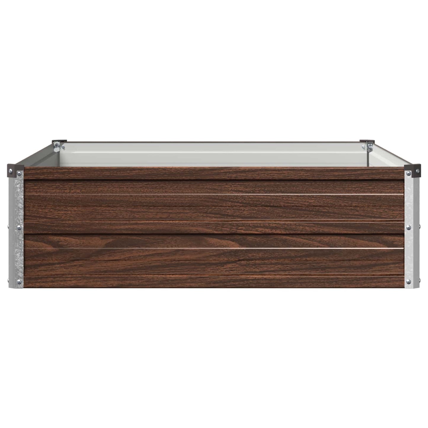vidaXL Υψωμένο Κρεβάτι Κήπου Μαύρο 100 x 80 x 24 εκ.