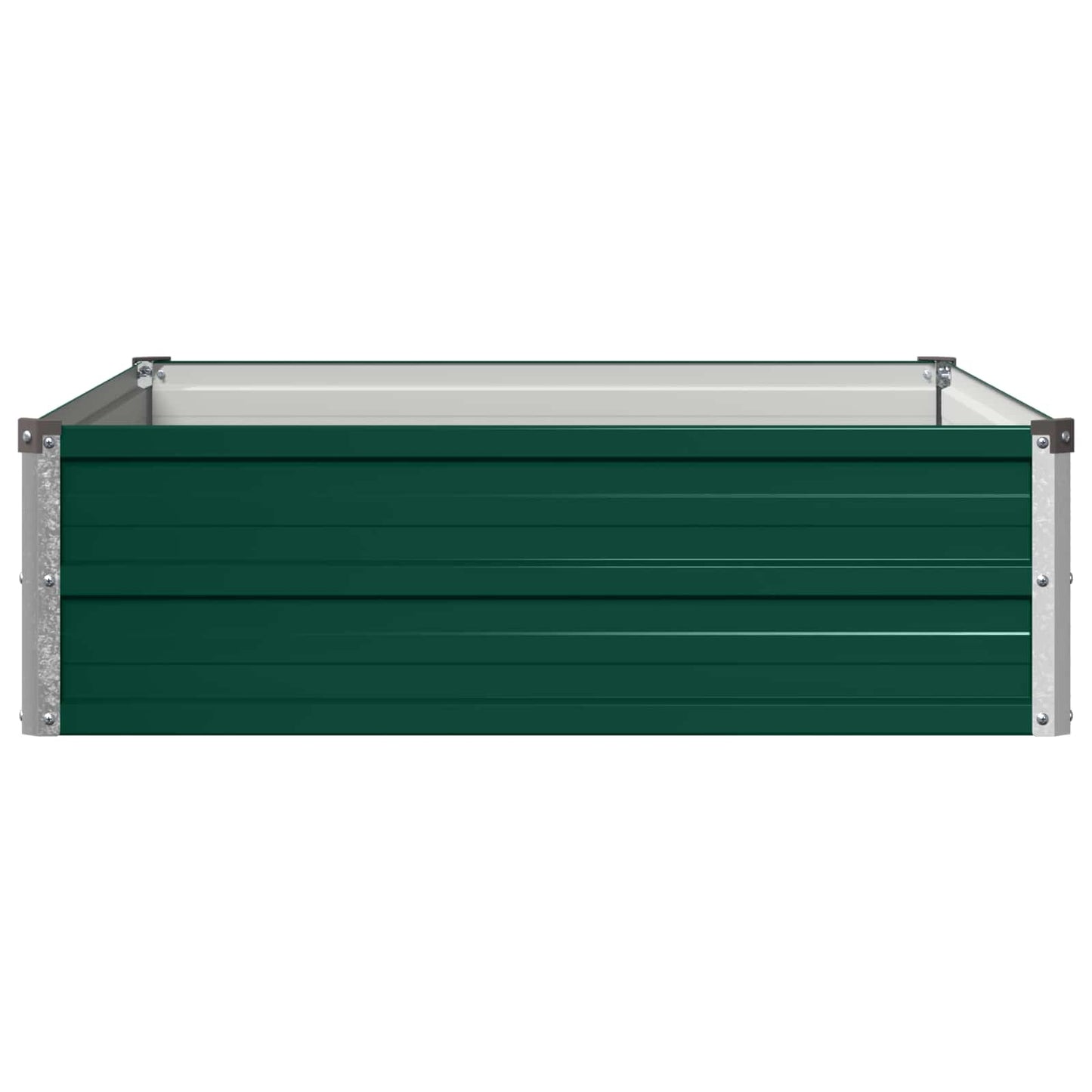 vidaXL Υψωμένο Κρεβάτι Κήπου Πράσινο 100 x 80 x 24 εκ.