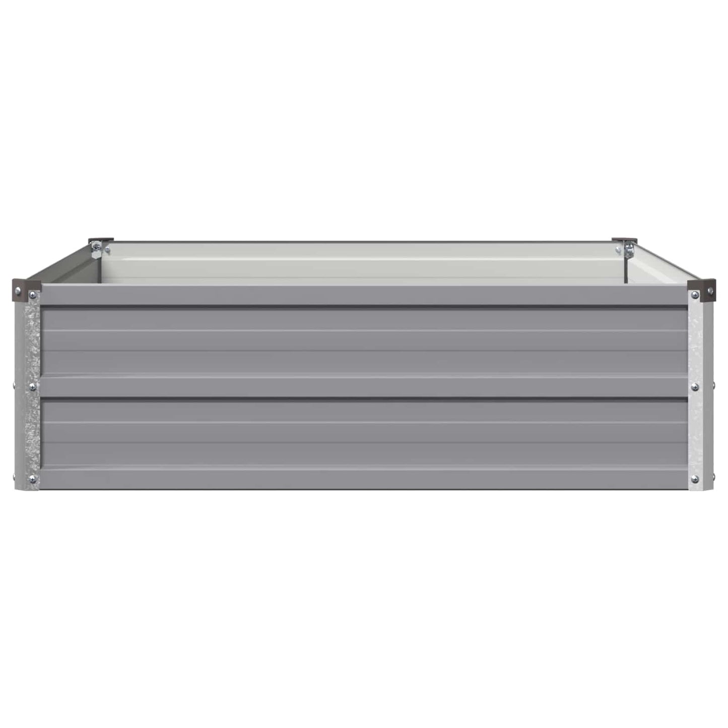vidaXL Υψωμένο Κρεβάτι Κήπου Γκρι 100 x 80 x 24 εκ.