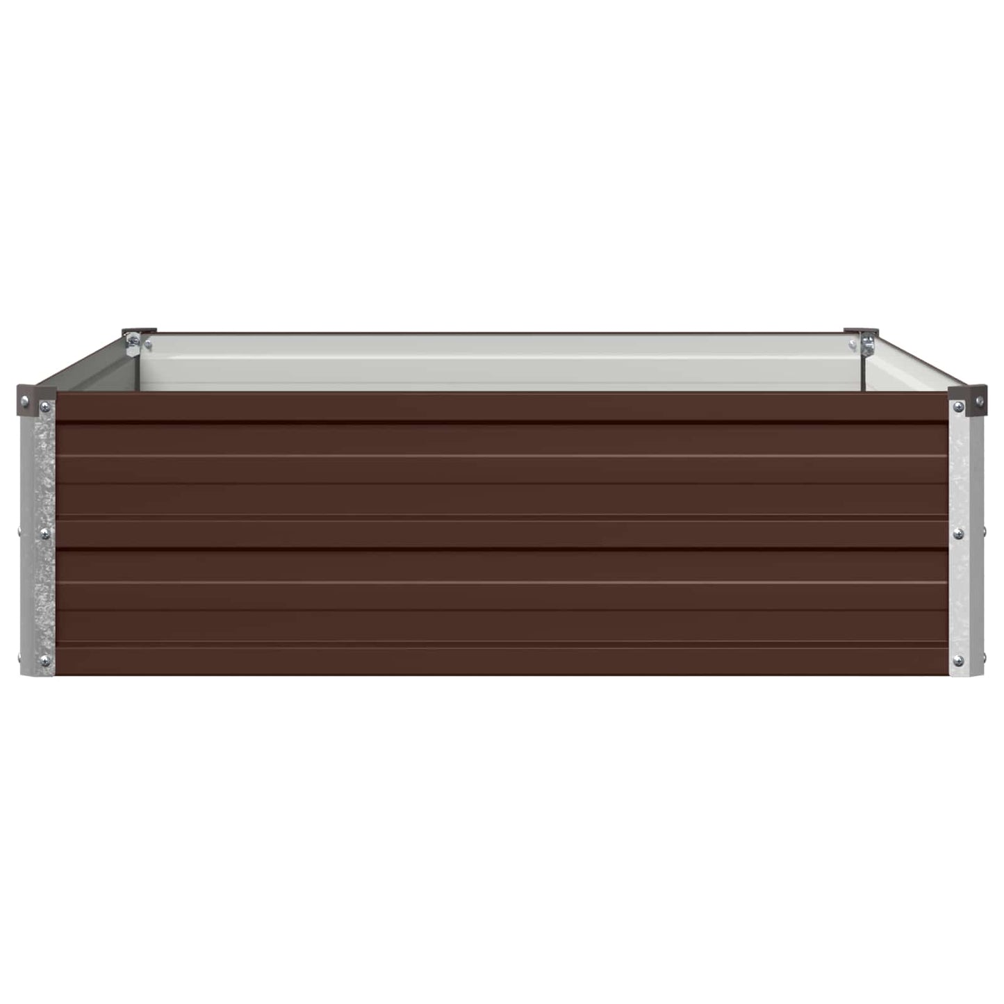 vidaXL Υψωμένο Κρεβάτι Κήπου Καφέ 100 x 80 x 24 εκ.