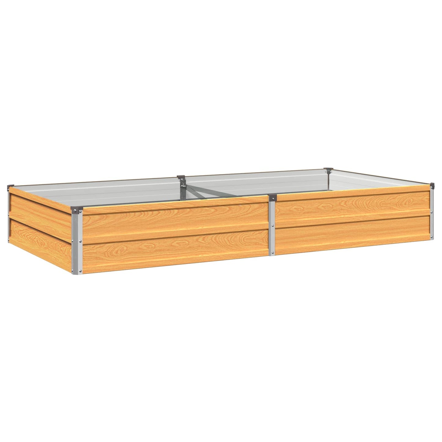 vidaXL Υψωμένο Κρεβάτι Κήπου Φυσικό 160 x 80 x 24 εκ.