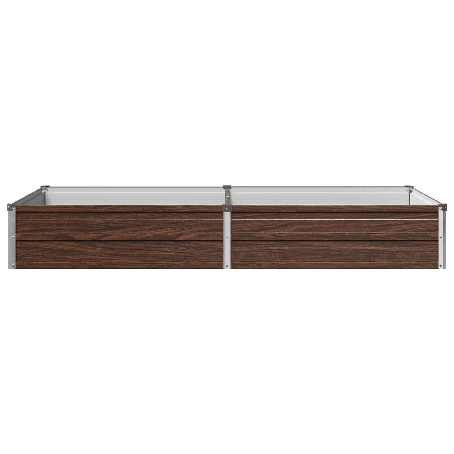 vidaXL Υψωμένο Κρεβάτι Κήπου Μαύρο 160 x 80 x 24 εκ.