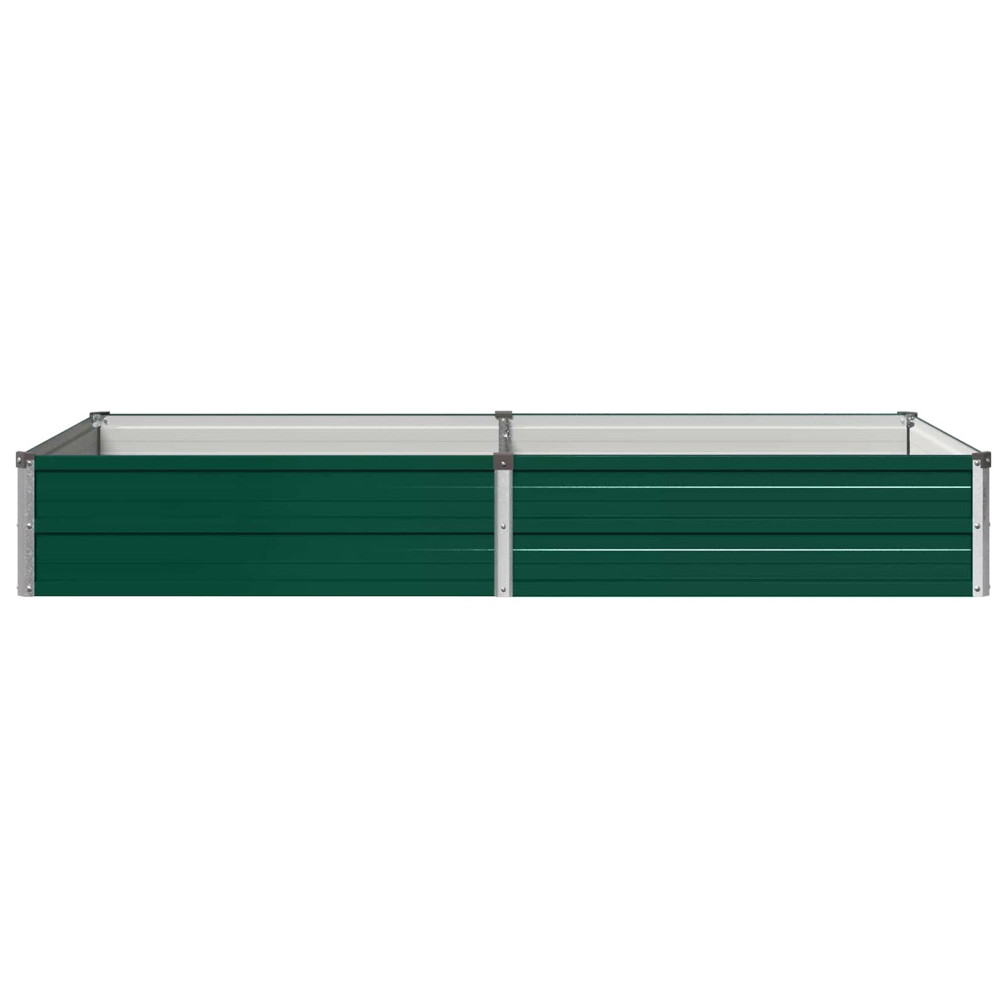 vidaXL Υψωμένο Κρεβάτι Κήπου Πράσινο 160 x 80 x 24 εκ.