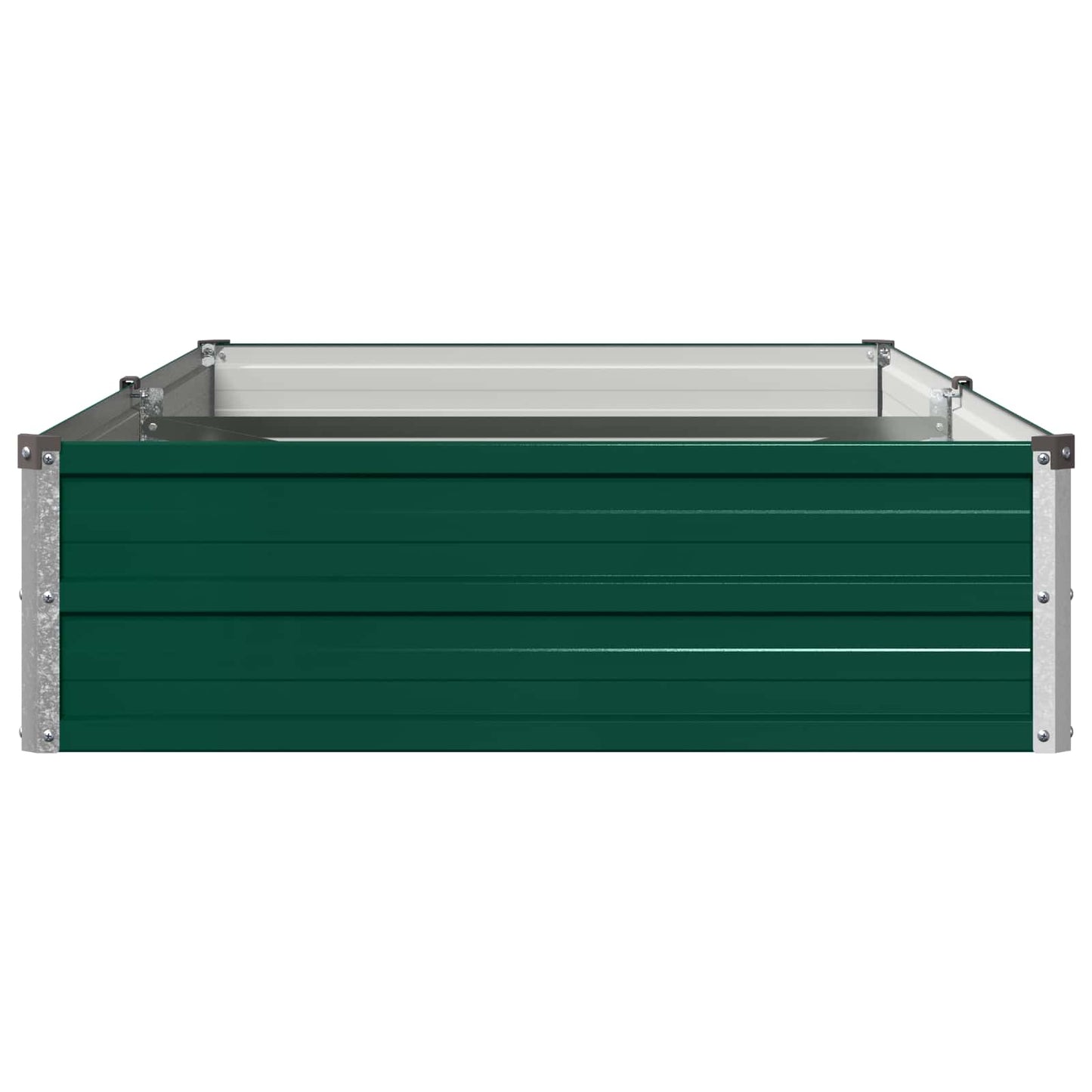 vidaXL Υψωμένο Κρεβάτι Κήπου Πράσινο 160 x 80 x 24 εκ.