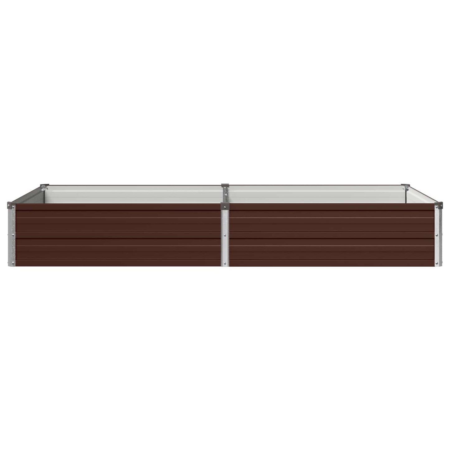 vidaXL Υψωμένο Κρεβάτι Κήπου Καφέ 160 x 80 x 24 εκ.