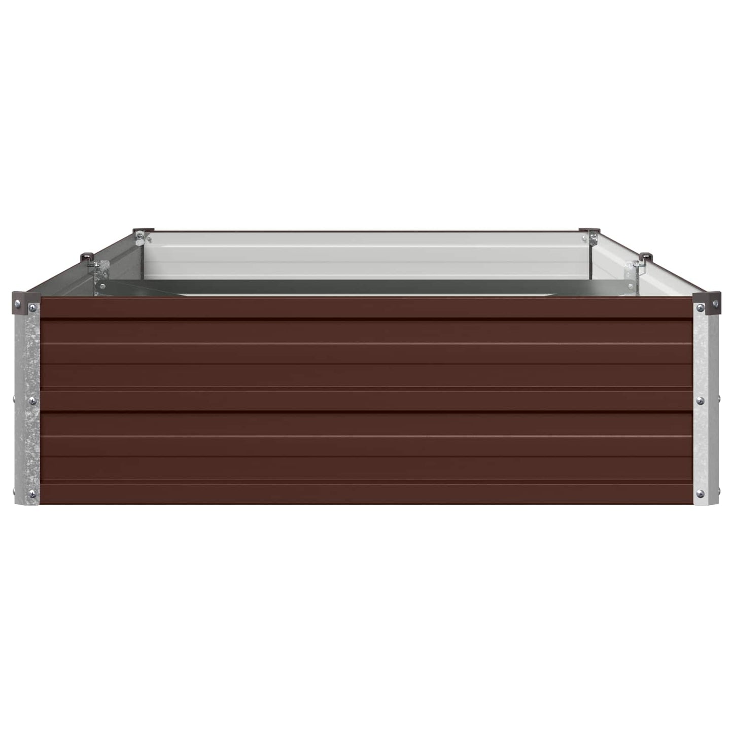 vidaXL Υψωμένο Κρεβάτι Κήπου Καφέ 160 x 80 x 24 εκ.