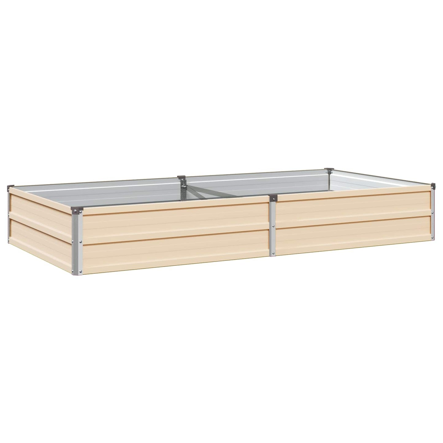 vidaXL Υψωμένο Κρεβάτι Κήπου Ελεφαντόδοντο 160 x 80 x 24 εκ.