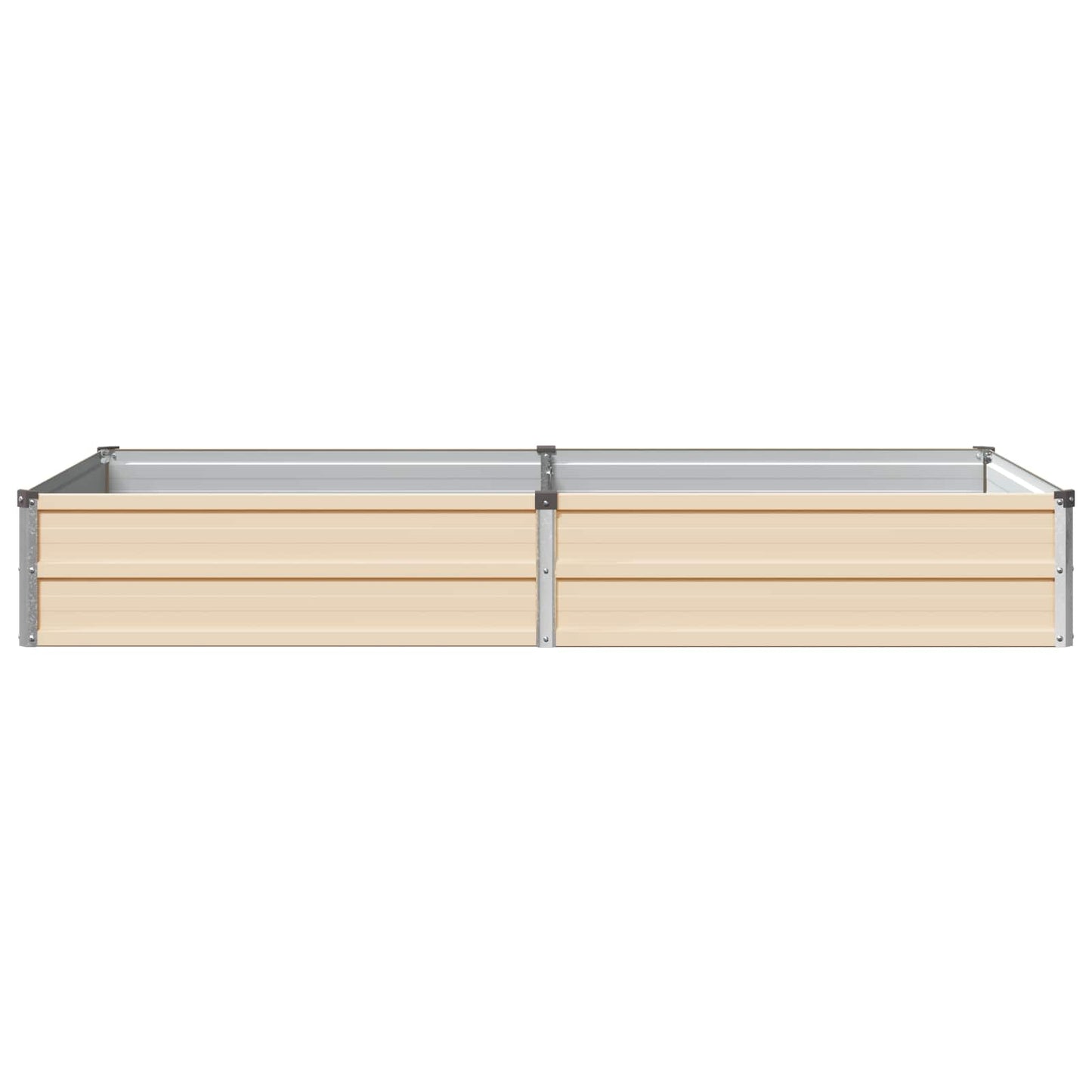 vidaXL Υψωμένο Κρεβάτι Κήπου Ελεφαντόδοντο 160 x 80 x 24 εκ.