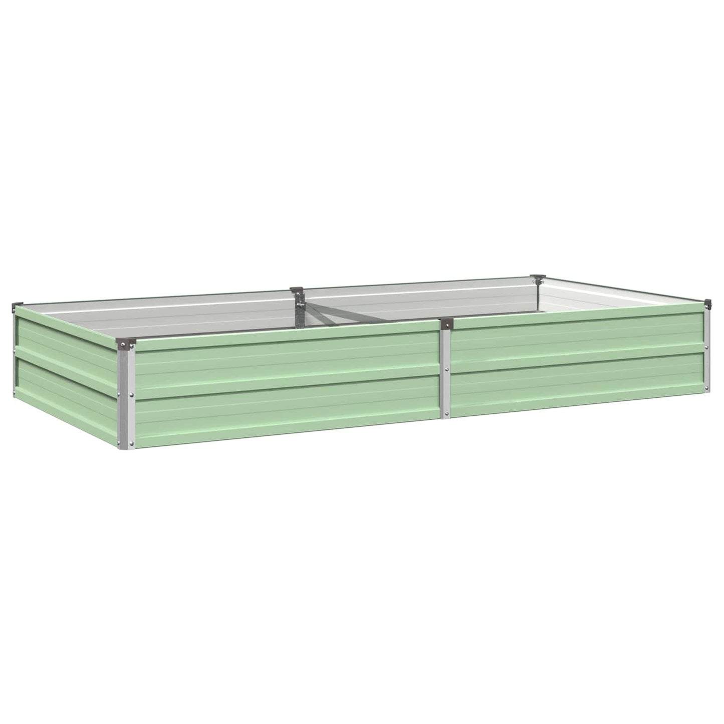 vidaXL Υψωμένο Κρεβάτι Κήπου Παστέλ Πράσινο 160 x 80 x 24 εκ.