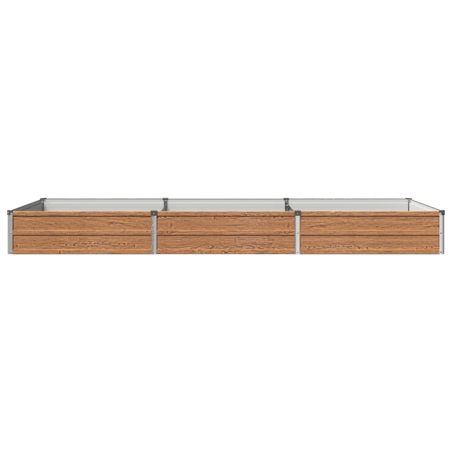 vidaXL Υψωμένο Κρεβάτι Κήπου Ξύλινο Καφέ 240 x 80 x 24 εκ.