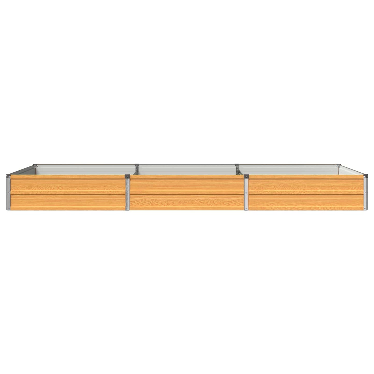 vidaXL Υψωμένο Κρεβάτι Κήπου Φυσικό 240 x 80 x 24 εκ.