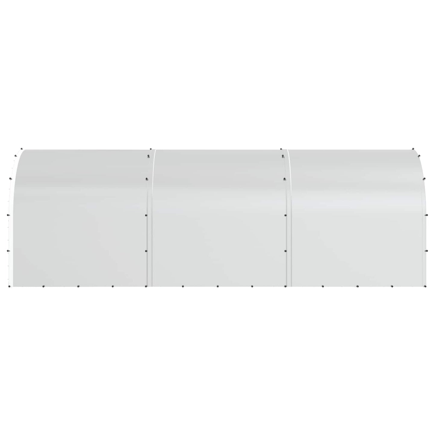vidaXL Κοτέτσι Ασημί 600 x 200 x 200 εκ. Γαλβανισμένος Χάλυβας