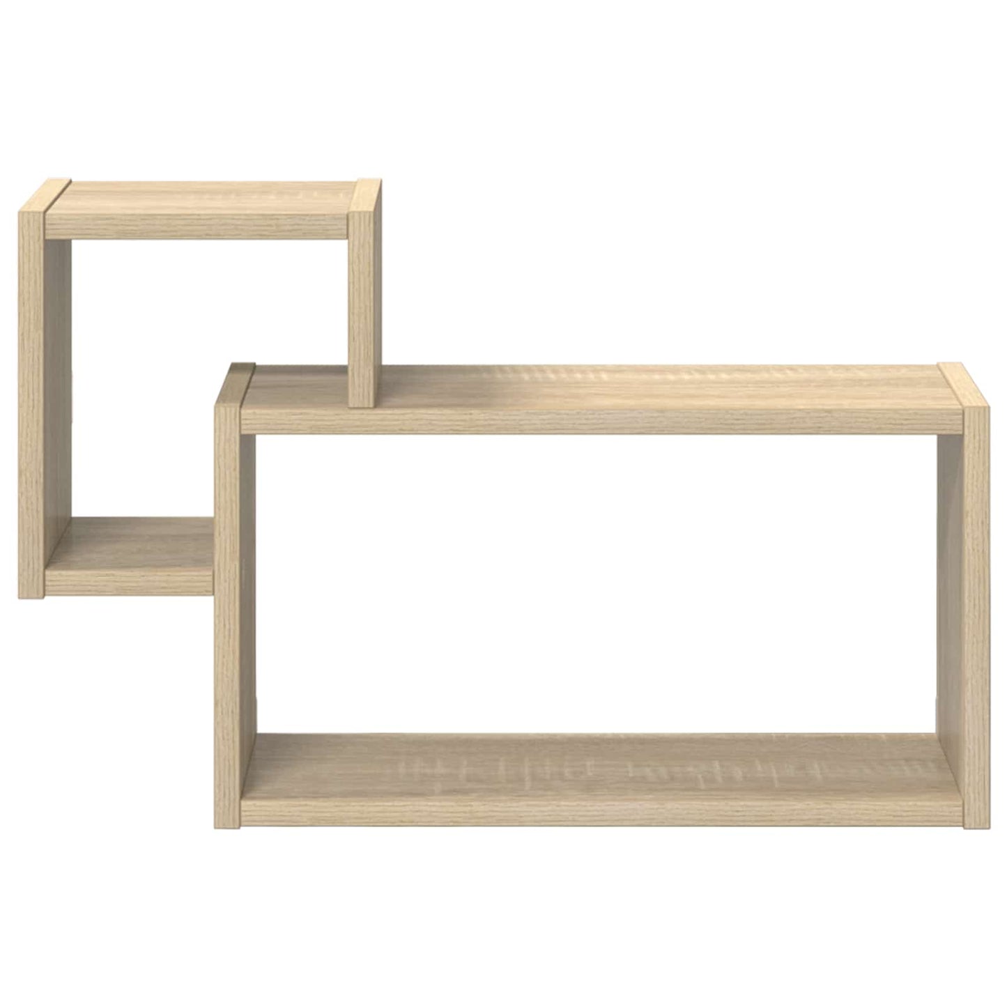 vidaXL Ράφι Τοίχου Επιτοίχιο Sonoma Δρυς 55 x 15 x 35 εκ.