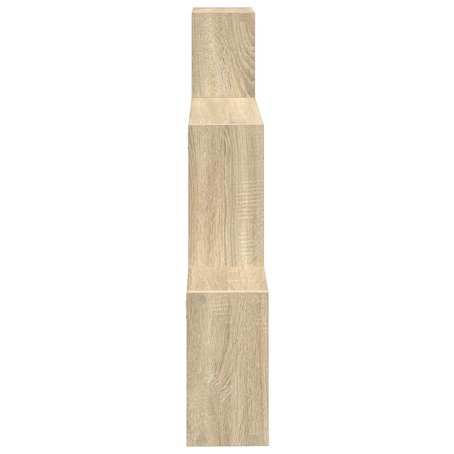 vidaXL Ράφι Τοίχου Επιτοίχιο Sonoma Δρυς 91,5 x 15 x 76 εκ