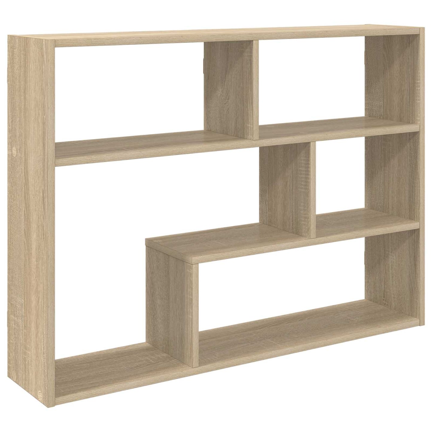 vidaXL Ράφι Τοίχου Επιτοίχιο Sonoma Δρυς 95 x 20 x 69,5 εκ.