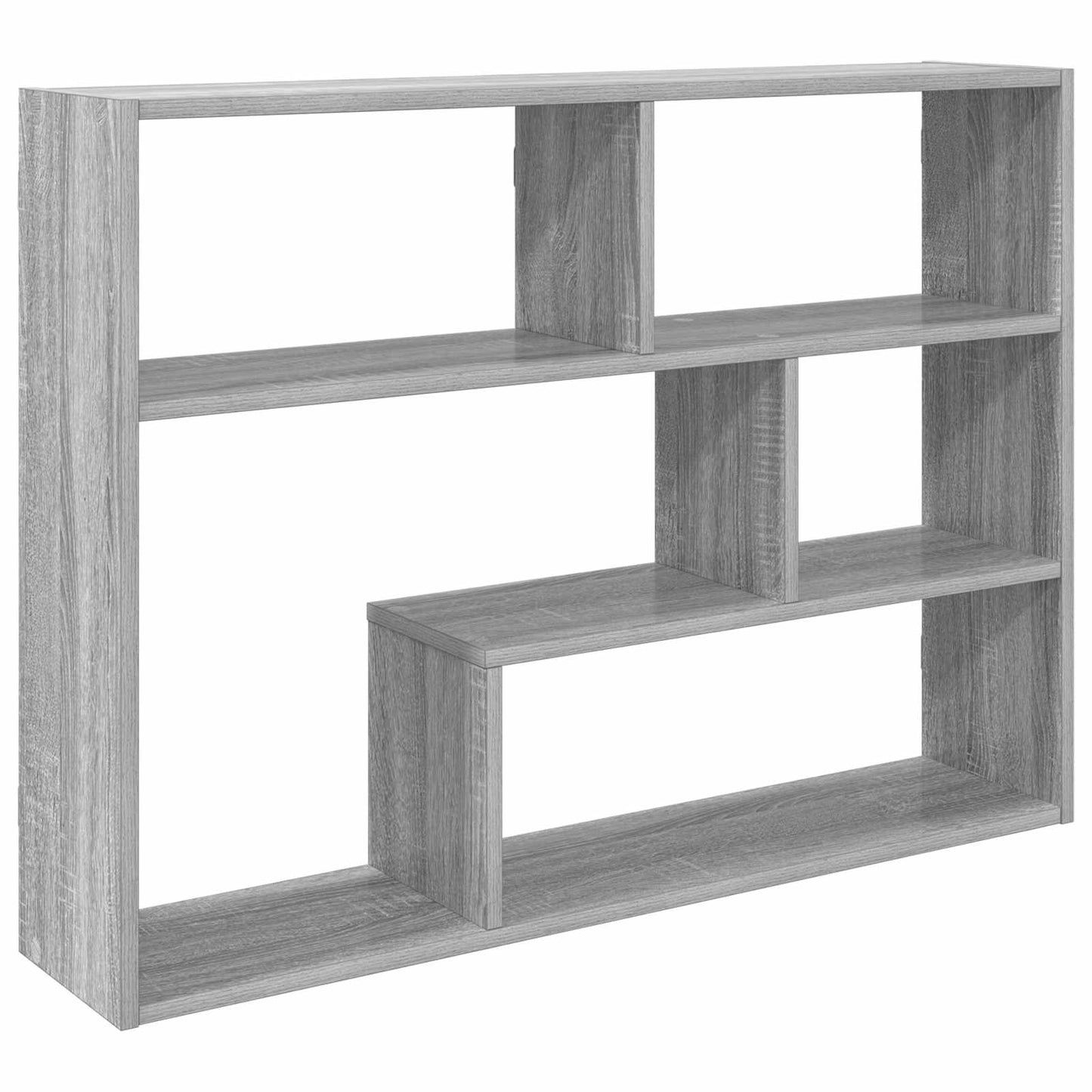 vidaXL Ράφι Τοίχου Γκρι Sonoma 95 x 20 x 69,5 εκ.