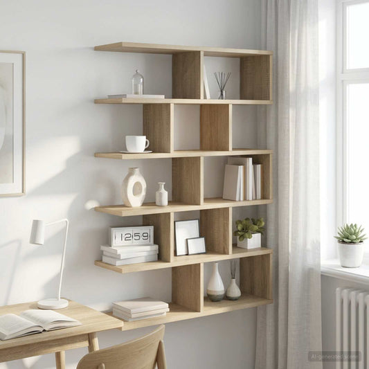 vidaXL Ράφι Τοίχου Sonoma Δρυς 70 x 20 x 100 εκ. Επεξεργασμένο Ξύλο