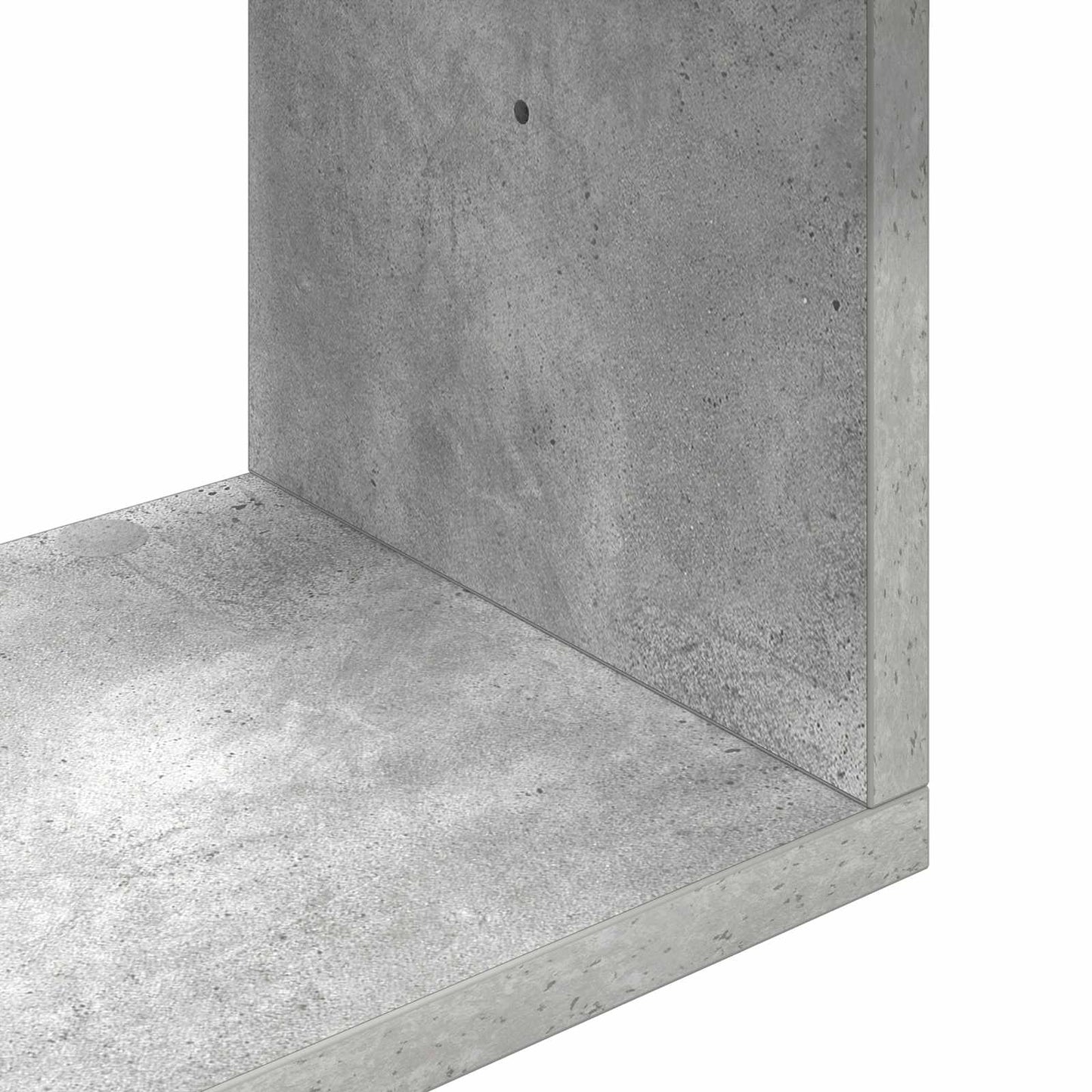 vidaXL Ράφι Τοίχου Γκρι Σκυροδέματος 70 x 20 x 100 εκ.