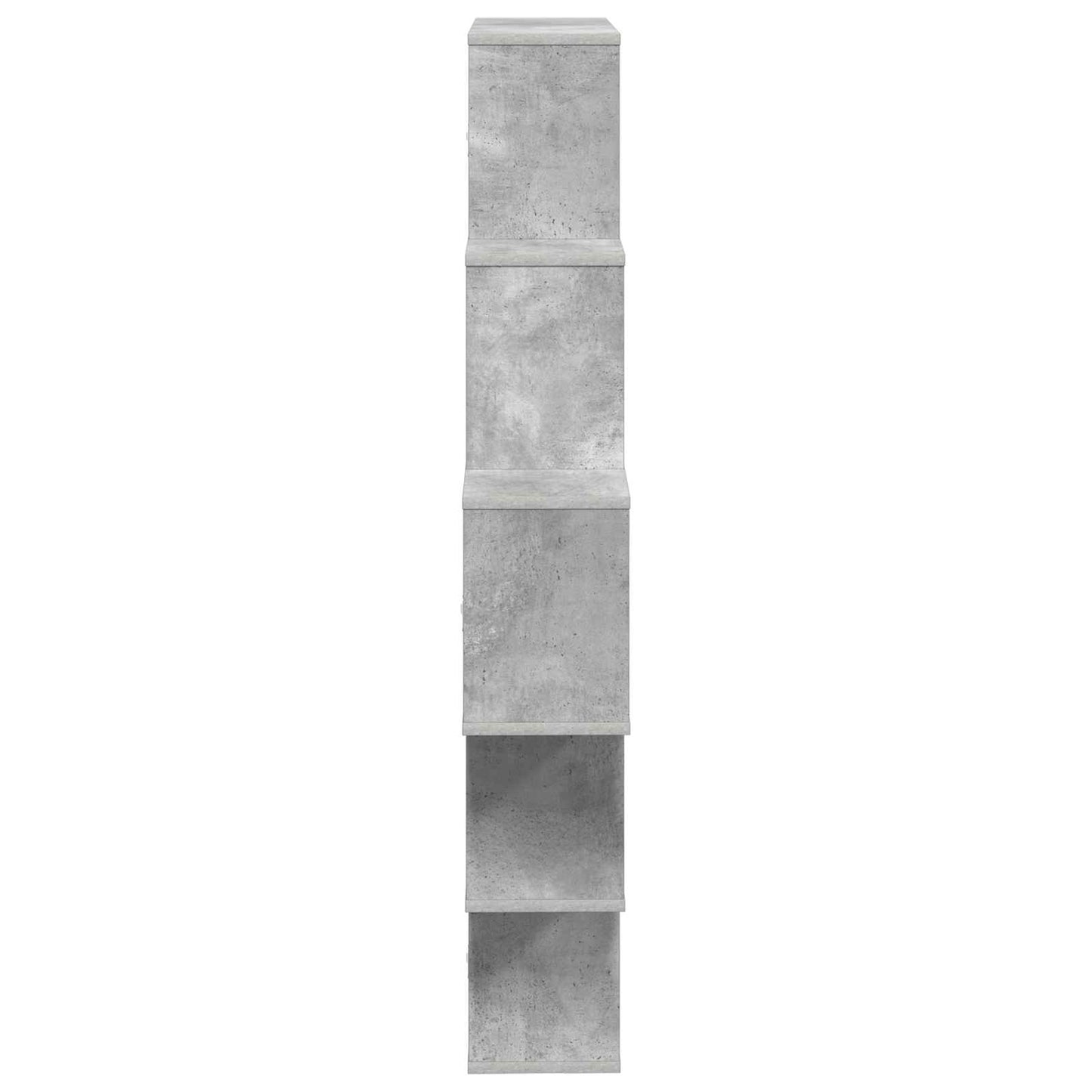 vidaXL Ράφι Τοίχου Γκρι Σκυροδέματος 120 x 20 x 136 εκ