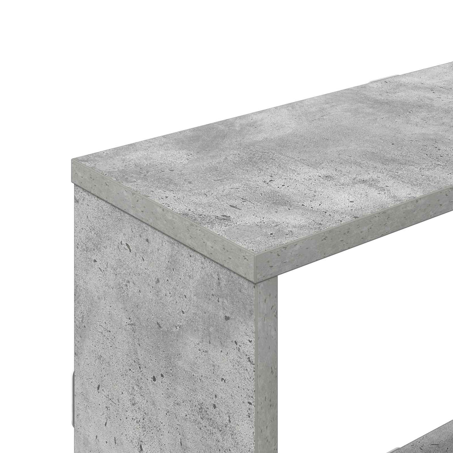 vidaXL Ράφι Τοίχου Γκρι Σκυροδέματος 122 x 18 x 60 εκ.