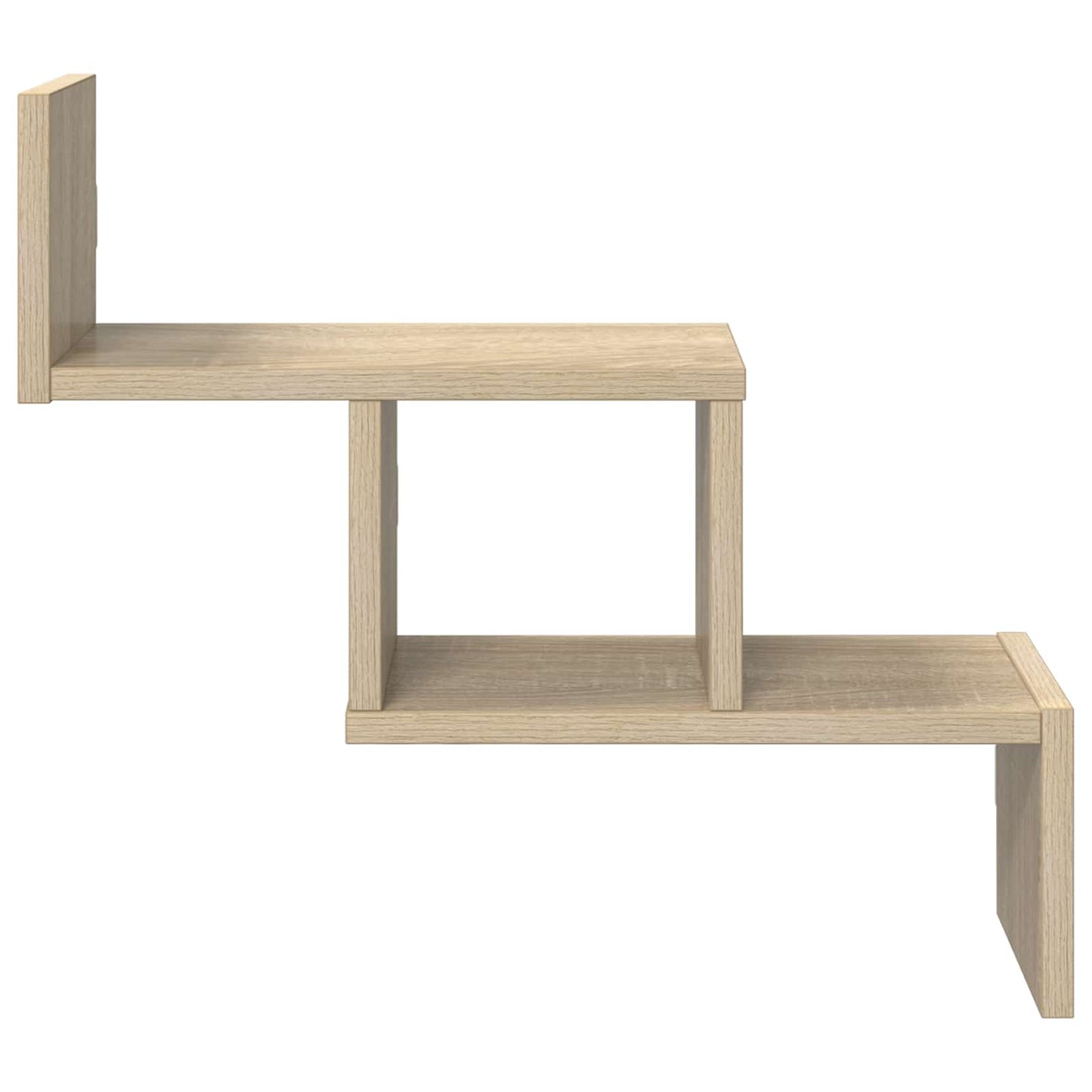 vidaXL Ράφι Τοίχου Sonoma Δρυς 48 x 15 x 42 εκ Επεξεργασμένο Ξύλο