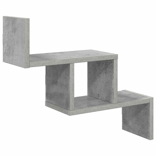vidaXL Ράφι Τοίχου Γκρι Σκυροδέματος 48 x 15 x 42 εκ