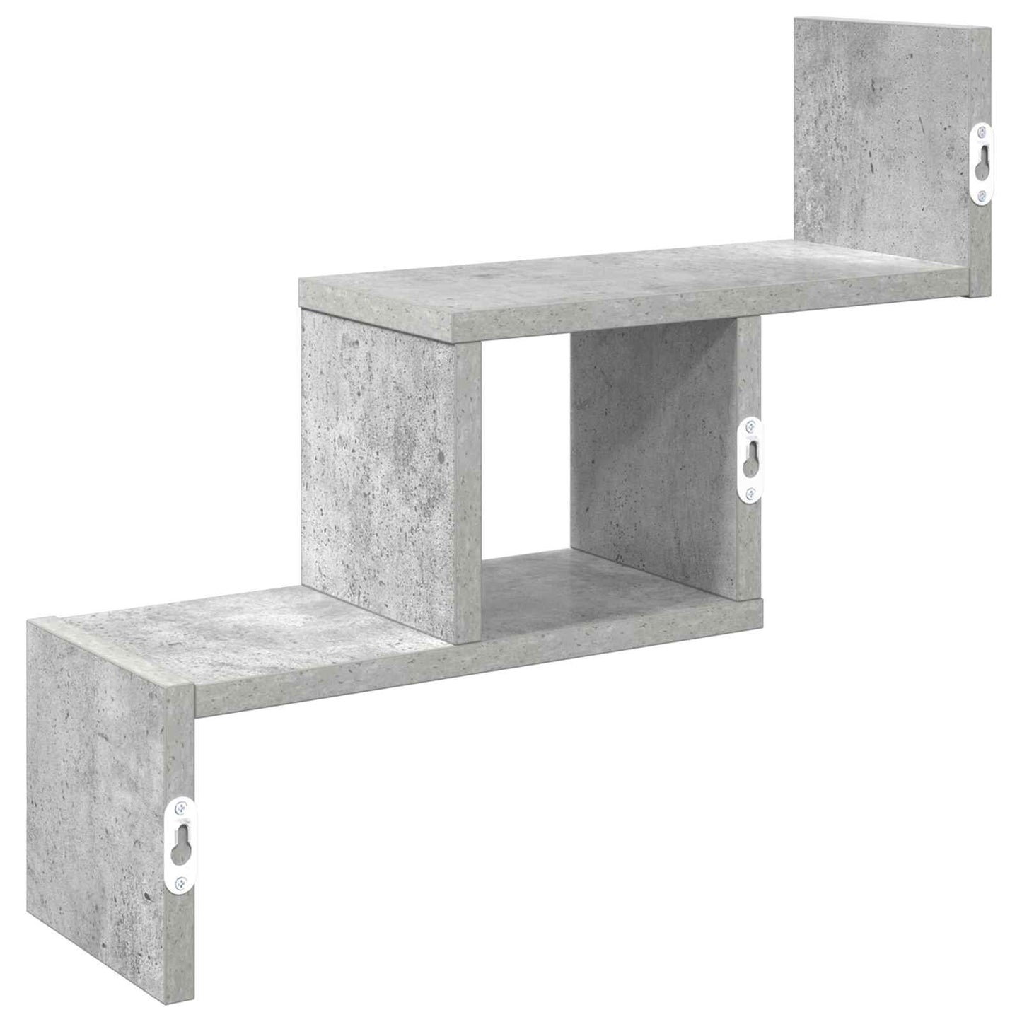 vidaXL Ράφι Τοίχου Γκρι Σκυροδέματος 48 x 15 x 42 εκ