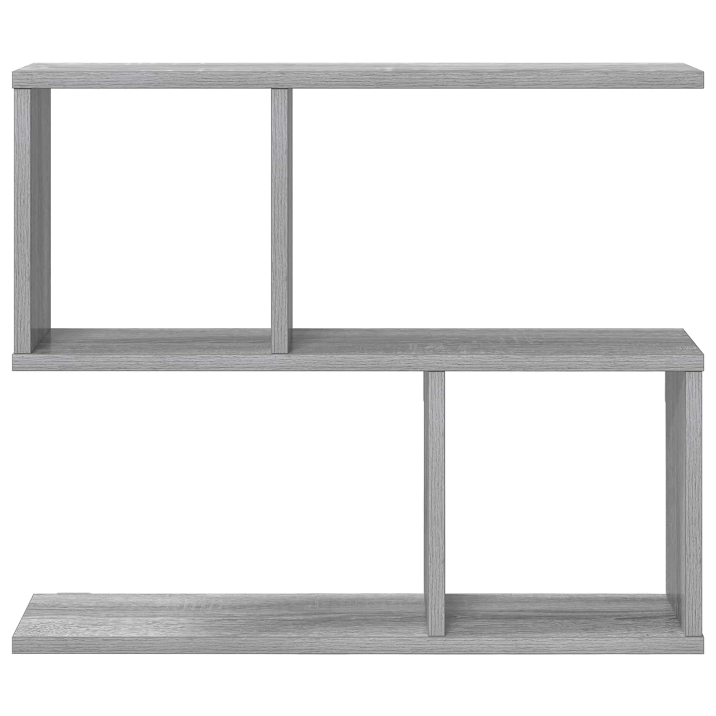 vidaXL Ράφι Τοίχου Γκρι Sonoma 60 x 12 x 50,5 εκ Επεξεργασμένο Ξύλο
