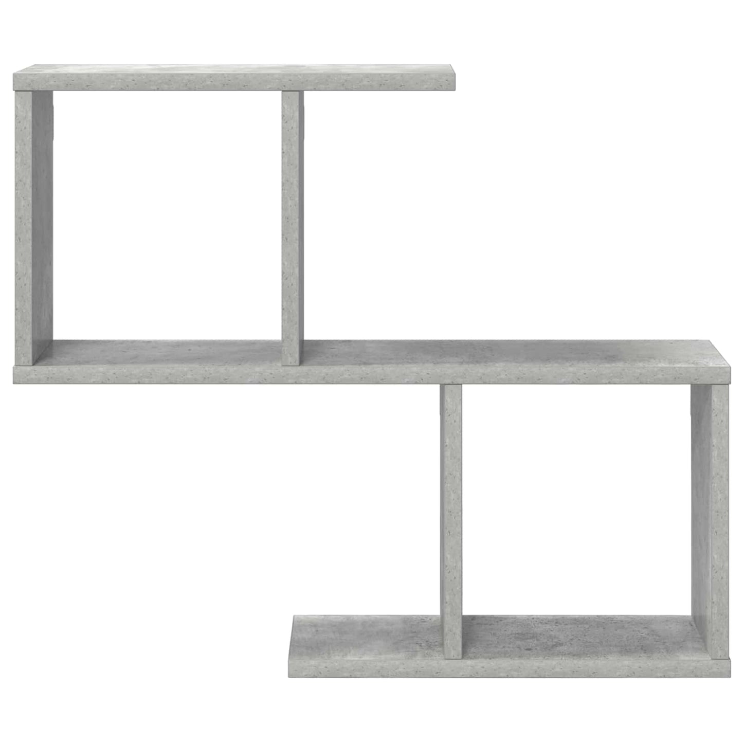 vidaXL Ράφι Τοίχου Γκρι Σκυροδέματος 60 x 12 x 50,5 εκ