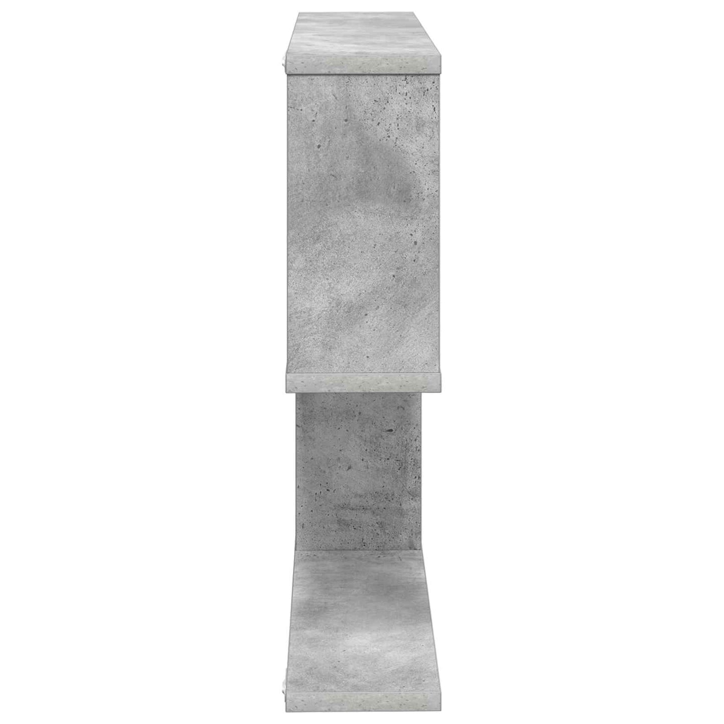 vidaXL Ράφι Τοίχου Γκρι Σκυροδέματος 60 x 12 x 50,5 εκ