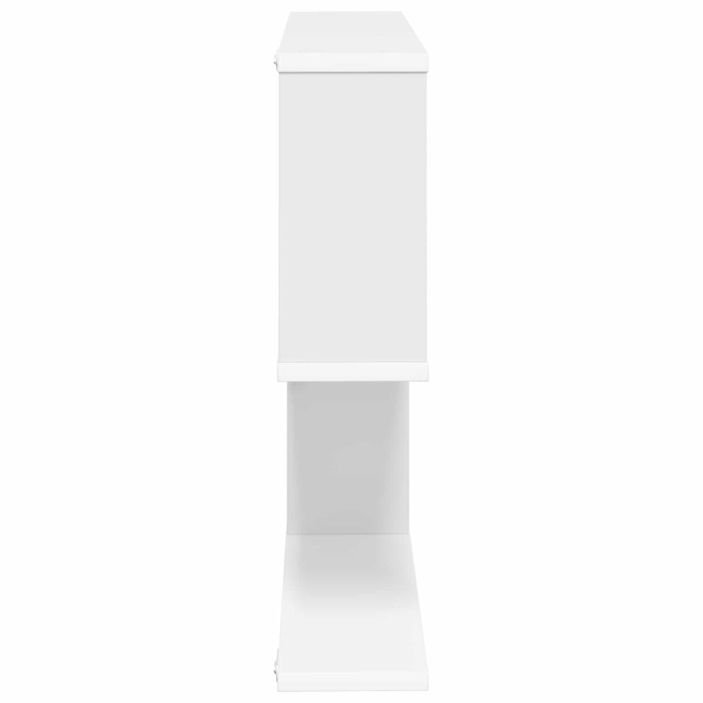 vidaXL Ράφι Τοίχου Λευκό 100 x 12 x 50,5 εκ Επεξεργασμένο Ξύλο