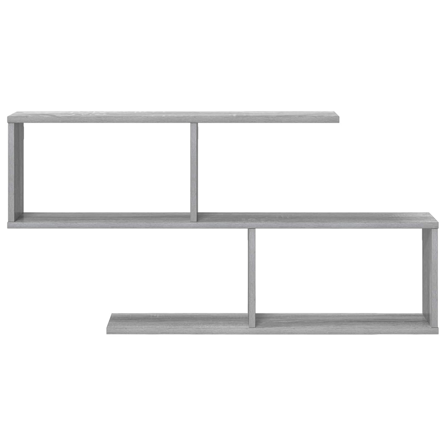 vidaXL Ράφι Τοίχου Γκρι Sonoma 100 x 12 x 50,5 εκ Επεξεργασμένο Ξύλο