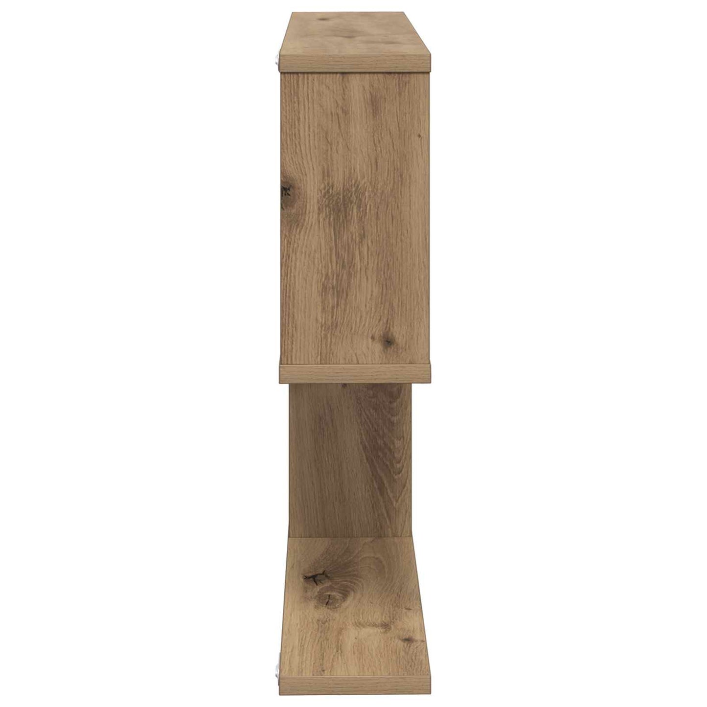 vidaXL Ράφι Τοίχου Artisan Δρυς 100 x 12 x 50,5 εκ Επεξεργασμένο Ξύλο
