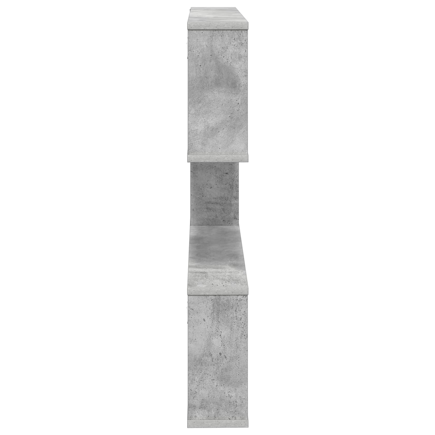 vidaXL Ράφι Τοίχου Γκρι Σκυροδέματος 80 x 12 x 79,5 εκ