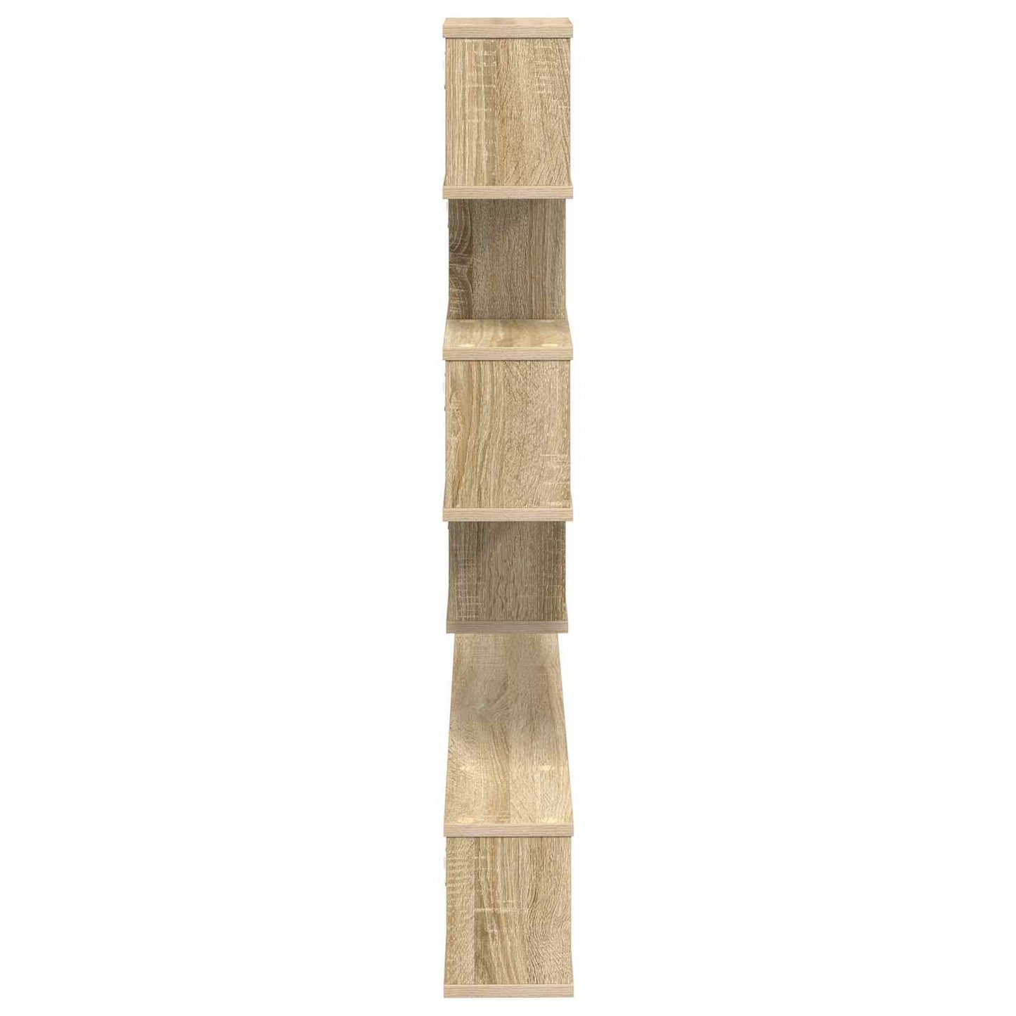 vidaXL Ράφι Τηλεόρασης Τοίχου Sonoma Δρυς 200 x 15 x 94 εκ