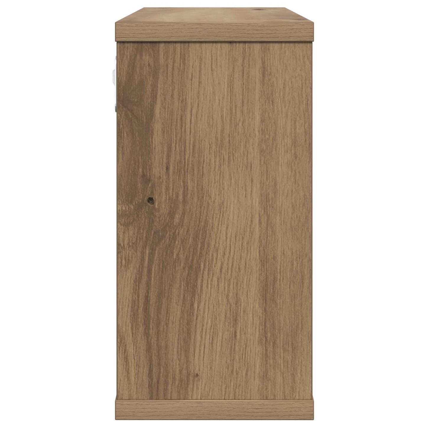 vidaXL Κρεμαστά ράφια Artisan Δρυς 80 x 15 x 30 εκ Επεξεργασμένο Ξύλο