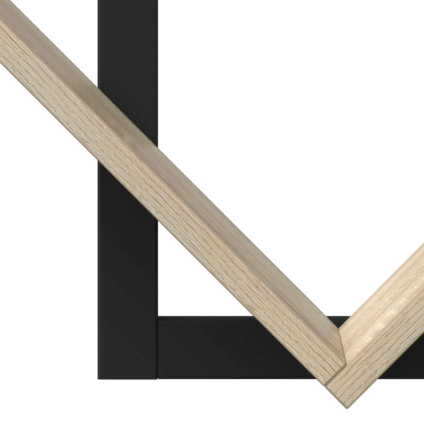 vidaXL Ράφι Τοίχου Sonoma Δρυς 43 x 15 x 47 εκ Επεξεργασμένο Ξύλο