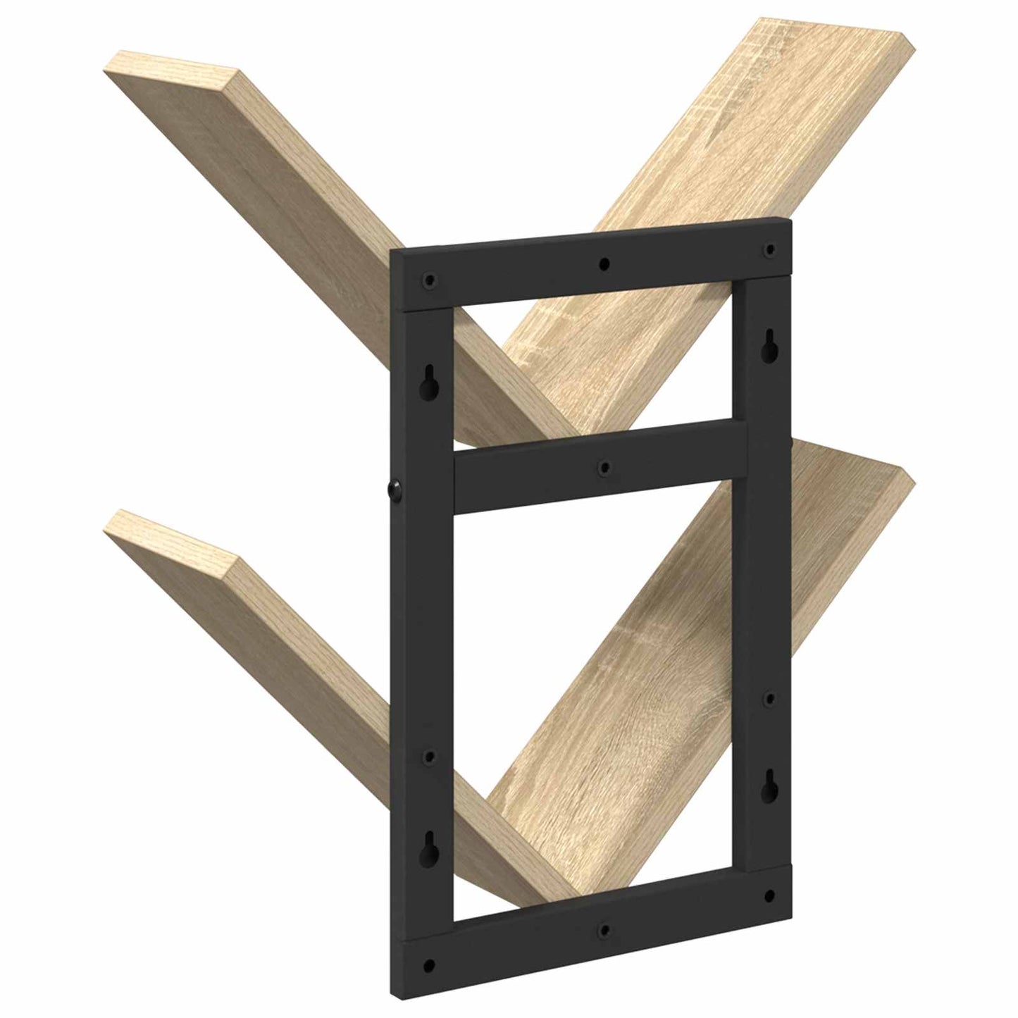 vidaXL Ράφι Τοίχου Sonoma Δρυς 43 x 15 x 47 εκ Επεξεργασμένο Ξύλο