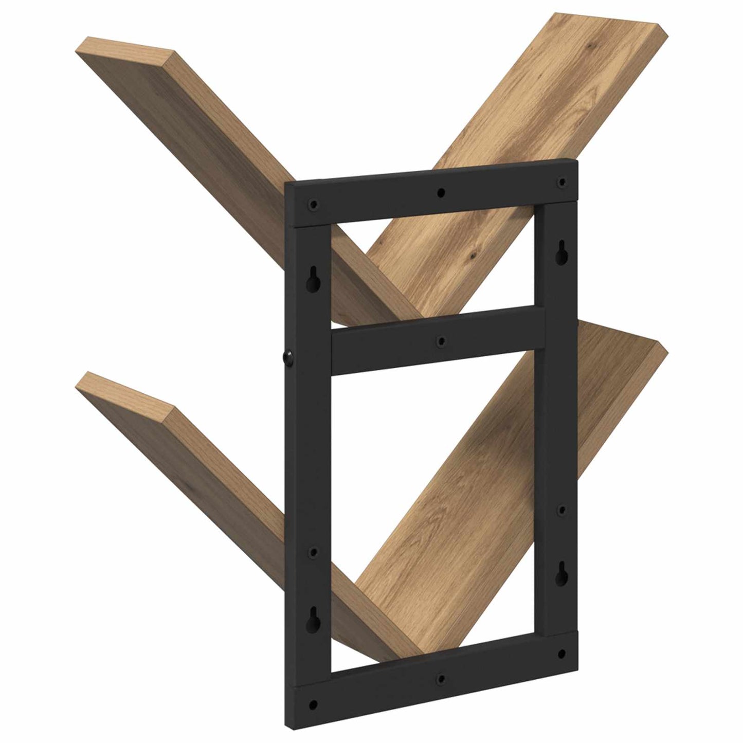 vidaXL Ράφι Τοίχου Artisan Δρυς 43 x 15 x 47 εκ Επεξεργασμένο Ξύλο