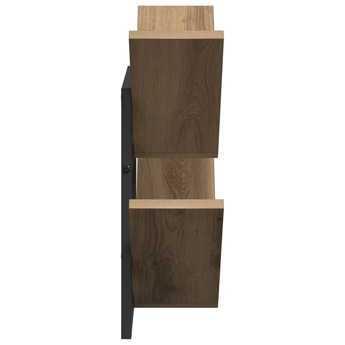 vidaXL Ράφι Τοίχου Artisan Δρυς 43 x 15 x 47 εκ Επεξεργασμένο Ξύλο