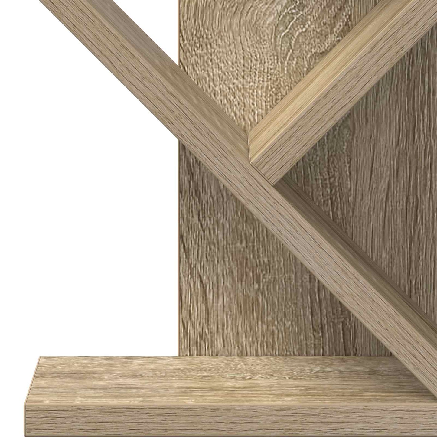 vidaXL Ράφι Δέντρων 3-Επιπέδων 30 x 18 x 48 εκ Επεξεργασμένο Ξύλο