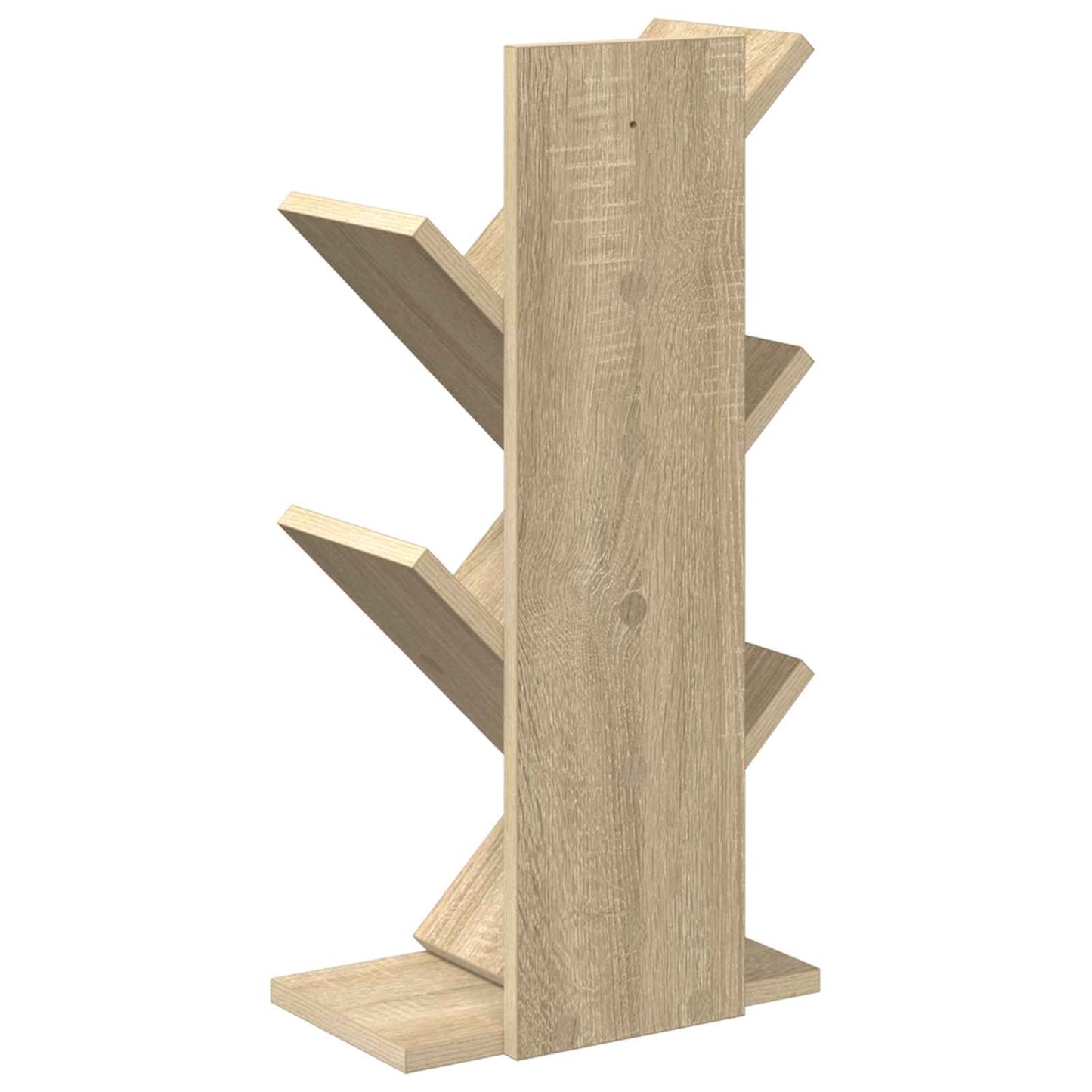 vidaXL Βιβλιοθήκη Δέντρου 4-Επίπεδη 30 x 18 x 60 εκ Επεξεργασμένο Ξύλο