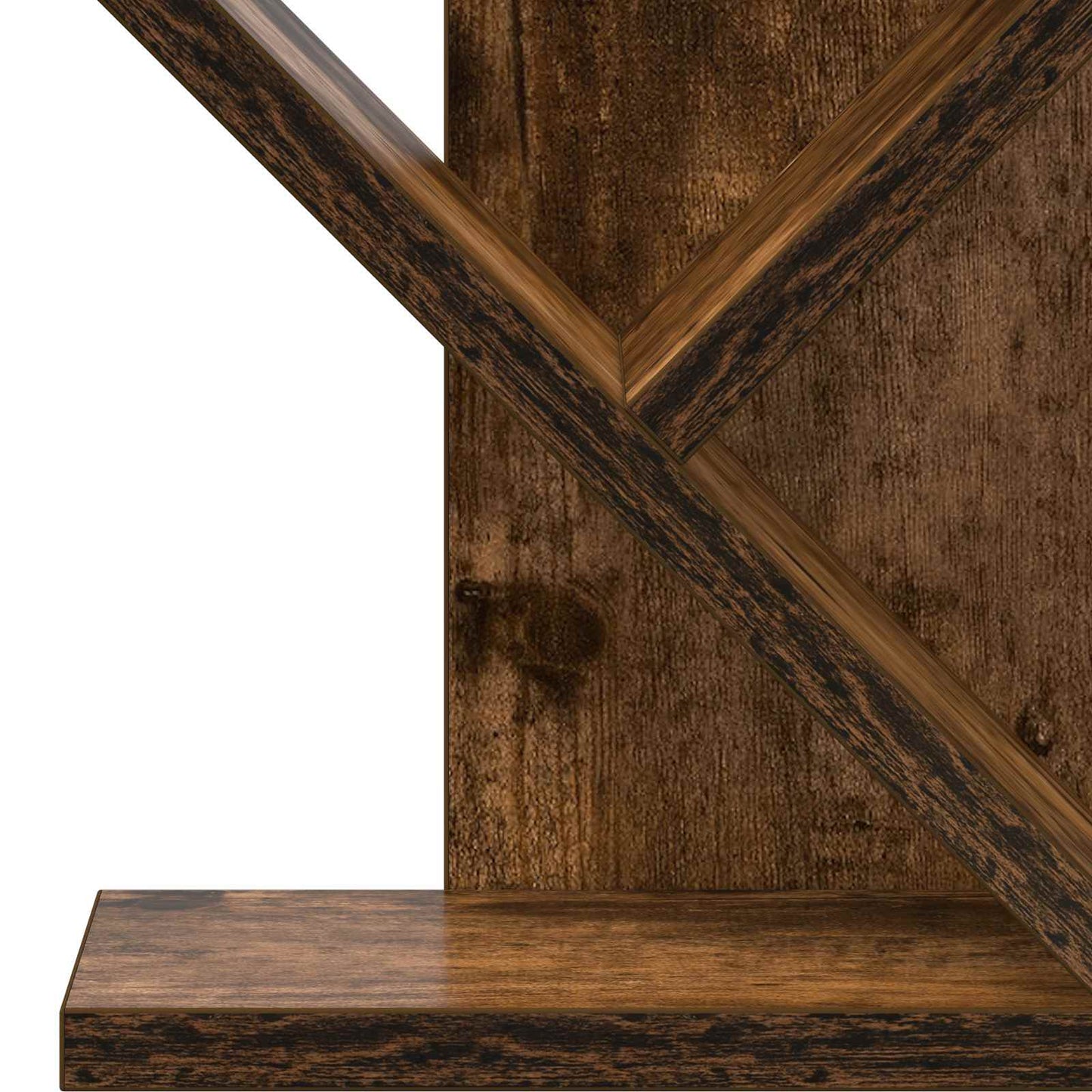 vidaXL Ράφι Δέντρου 4-Επιπέδων 30 x 18 x 60 εκ Επεξεργασμένο Ξύλο