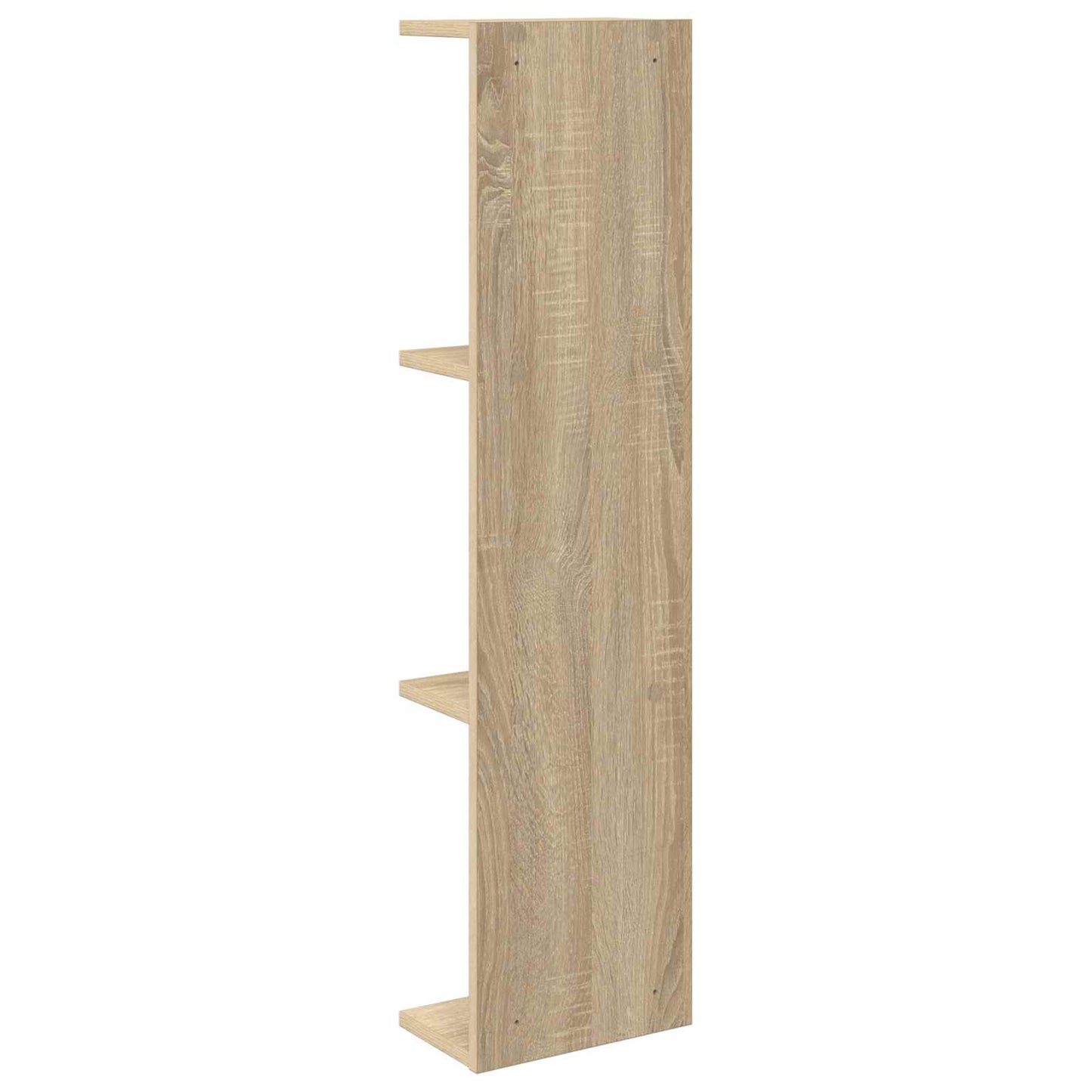 vidaXL Ράφι Τοίχου Sonoma Δρυς 25 x 15 x 100 εκ Επεξεργασμένο Ξύλο