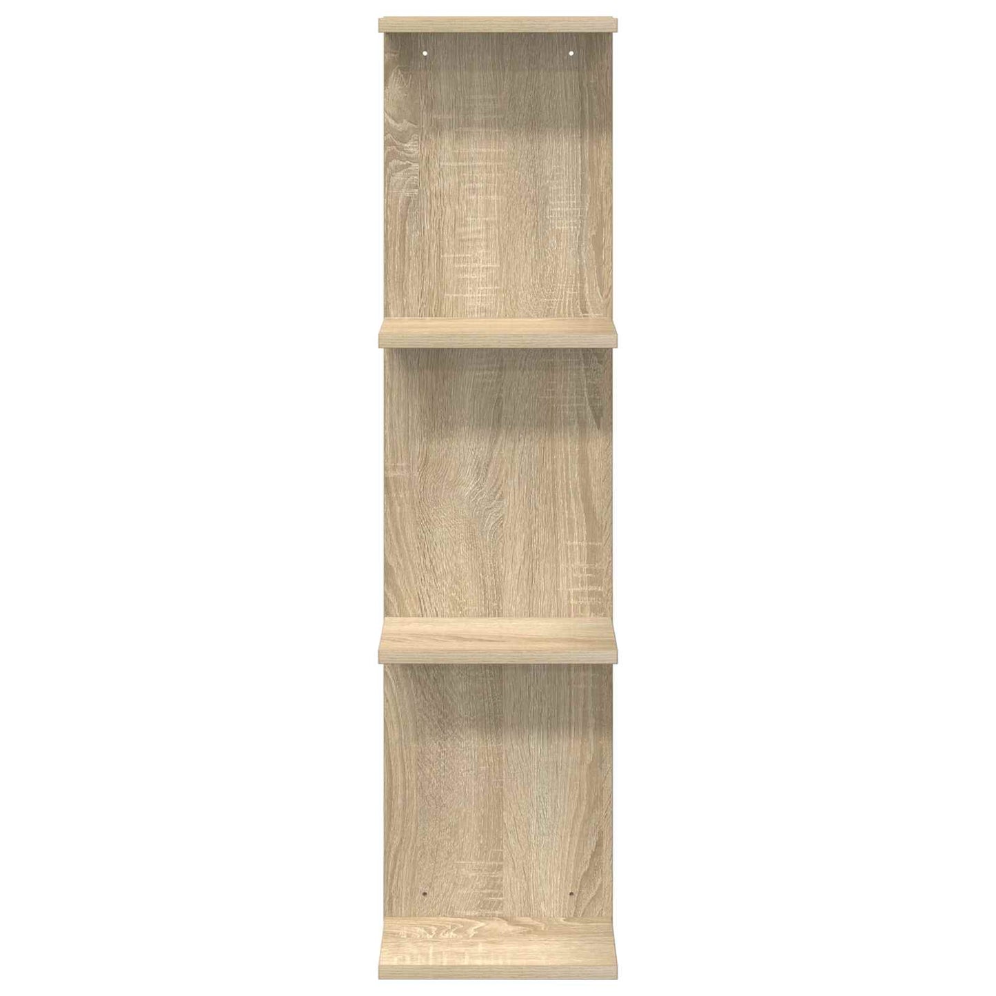vidaXL Ράφι Τοίχου Sonoma Δρυς 25 x 15 x 100 εκ Επεξεργασμένο Ξύλο